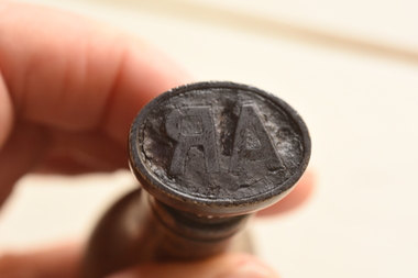 Tool - Library stamp, "AR" library stamp