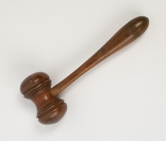 Ceremonial object - Wooden Gavel