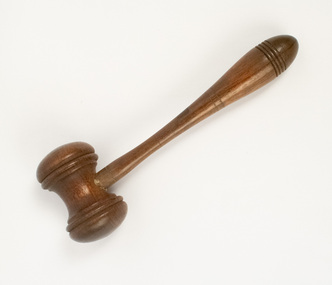 Ceremonial object - Wooden Gavel