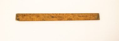 Instrument - Wooden Ruler, 'Thorley' Ruler
