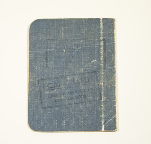 Administrative record - Old bank books, Bank Books - Athenaeum Committee No.610-01346
