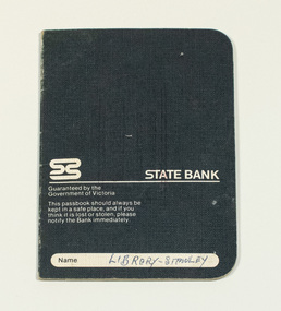 Administrative record - Old bank books, Bank Books - Athenaeum Committee No.610-01346