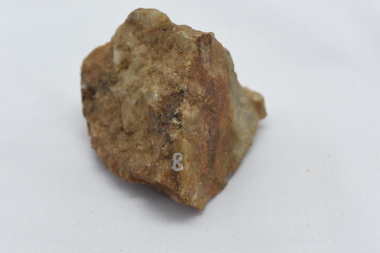 Geological specimen - Molybdenite, Molybdenite (Everton - used for hardening steel on quartz) - geological collection