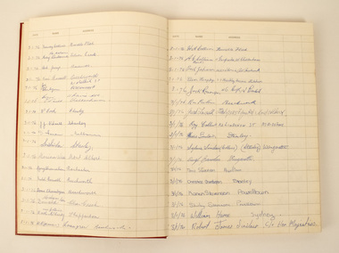 Legal record - Visitors Books and News Articles