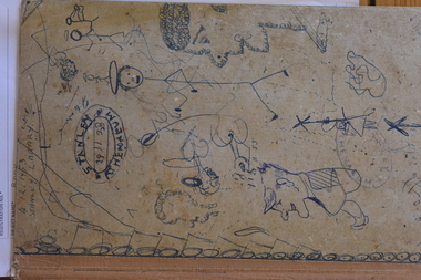 Journal - Book, Subscribers Records - Stanley Athenaeum 1953-1958