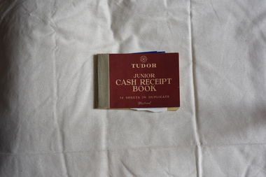 Legal record - Book, Stanley Athenaeum -  Receipt Book 1960-1962