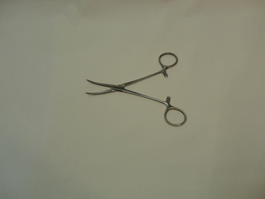 Crile Forceps, Curved, Medical Equipment, 20th century