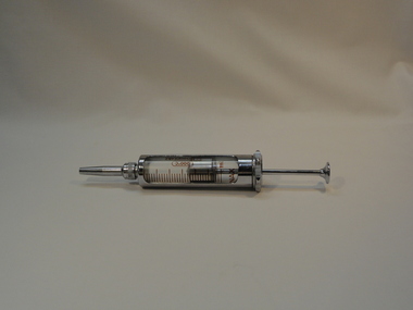 Reuseable Metal Syringe, Anax: ultra-asept, Medical Equipment, 20th Century