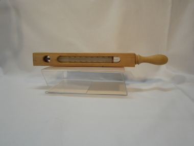 Wood Cased BathThermometer, Medical Equipment, 20th Century