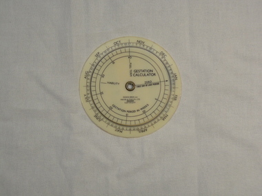 Gestation Calculator, Down Bros & Mayer & Phelps ltd, Medical equipment, 20th Century