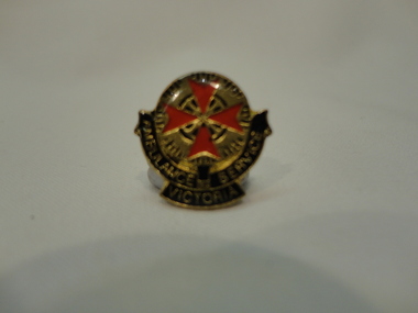 Ambulance Service Victoria Badge, Wombat Productions, Nurse Badges, 20th Century