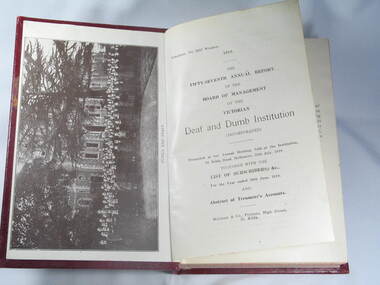 Book, Reports V.D. & D.I. 1919 to 1924