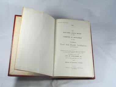 Book, Reports V.D. & D.I. 1925 to 1930