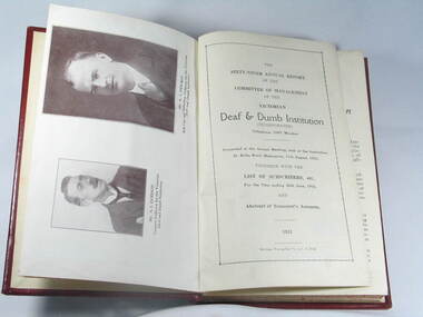 Book, Reports V.D. & D.I. 1931 to 1936
