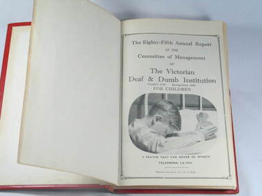 Book, Reports V.S.D.C. 1947 to 1954