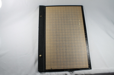 Loose leaf folder, Report of Meetings of Centenery Sub-Committee V.S.D.C