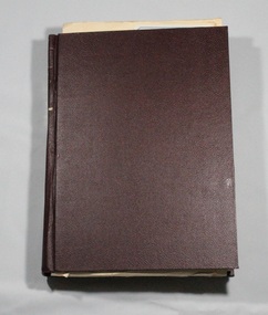 Book, Minutes - Sept 1953 to June 1958