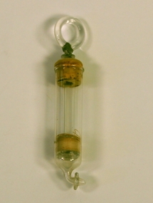 Glass Ear Syringe, Early 20thC, possibly 1890-1910