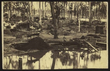 Photograph, Diggings Bendigo 1868, 1868