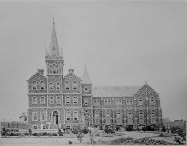 Negative, The School building with boarding rooms