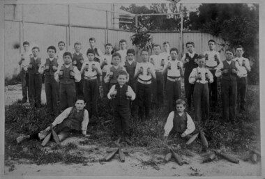 Negative, Boys' Physical Drill Classes, 1893