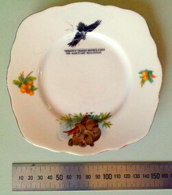 Ceramic - souvenir side plate, IBC Royal Scenic China, Circa 1930
