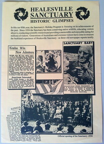 Flyer - program, Circa 1994