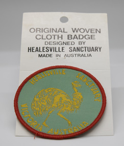 Badge - Badge, cloth  - emu, Healesville Sanctuary