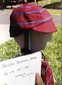 Photograph: Preston Technical School cap and tie 1937