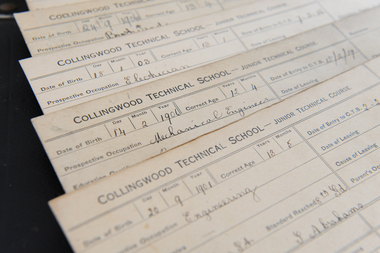 School report cards: Collingwood Technical School 1912-1925, Student results cards: Collingwood Technical School 1912-1925