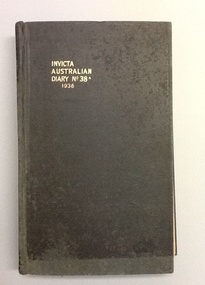 Diary - Principal's Diaries 1933-1939 CTS, Principal's Diaries, Collingwood Technical School, 1933, 1934, 1936, 1939