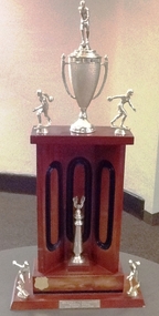 Timber trophy: CCOT 1986, Timber trophy: Sebastapol v Collingwood College of TAFE 1986