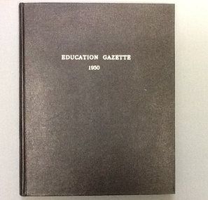 Journal - Education Gazette, Victoria Education Gazette and Teachers' Aid. 1950-1959, 1950-1959