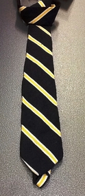 School tie: Collingwood Technical School 1939