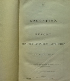 Report - CTS, CTS Education Reports 1925-26 - 1942-43, 1925-43