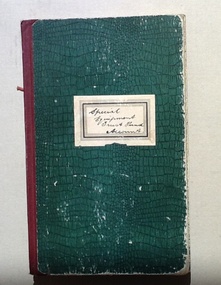 Account Book - CTS, Special equipment trust fund account, 1948-1966