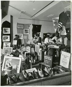 Photograph: CTS display for Apprenticeship week [1930s], Photograph of Collingwood Technical School display for Apprenticeship Week [1930s]
