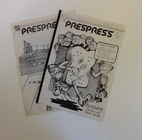 School Magazines - PTS, Prespress August 1980, May 1981 (student magazine); Class magazines 1980s, 1980s