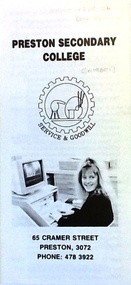 Brochure - PSC, Preston Secondary College, c1980s