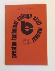 Handbook - PTC, Preston Technical College Staff Manual 1979, 1979