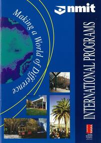 Handbook: NMIT International programs