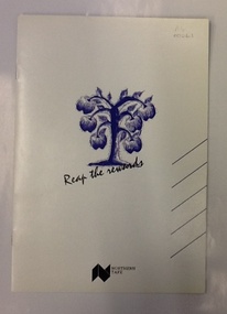 Booklet - NMCOT Reap the Rewards, Northern Melbourne College of TAFE, Reap the Rewards; Northern TAFE, c1996