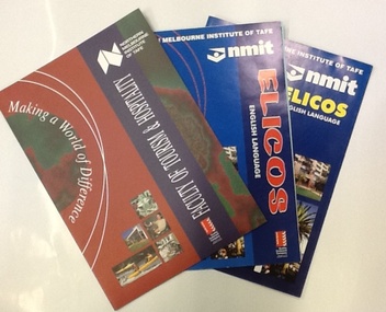 Brochure, Making a world of difference: Faculty of Tourism and Hospitality. [and] ELICOS English Language, 1997-2001