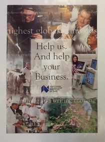 Booklet - NMIT, Help us. And help your business, 1997