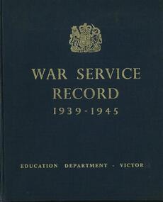Book: War service record 1939-1945
