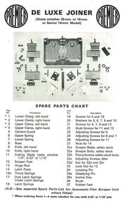 Film Joiner: Premier 16/8 DeLuxe Model with Automatic Film Scraper