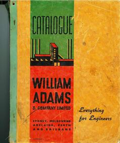 Book: Catalogue: Everything for engineers /​ William Adams &​ Company Limited [1939]