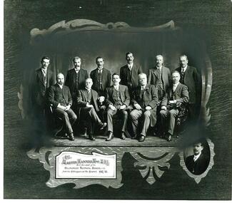 Photograph: CTS School Council members 1912-1913
