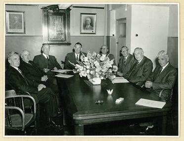 Photograph: CTS 1958 School Council with Minister for Education