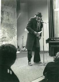 Photograph: CTC 1970s Teacher Ray Collier entertains students